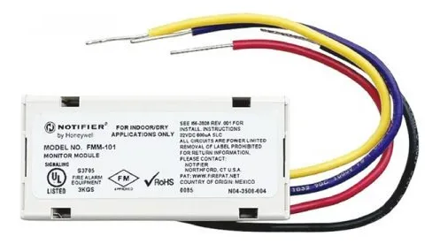 Fmm-101 Mini Modulo De Monitoreo Direccionable - Notifier Flash Scan